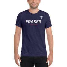 CrossFit T-Shirt mit eigenem Namen für Männer [Navy Blau]